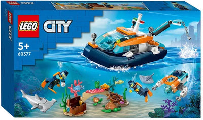 LEGO City Onderwater Avontuur met Onderzeeër - 60377