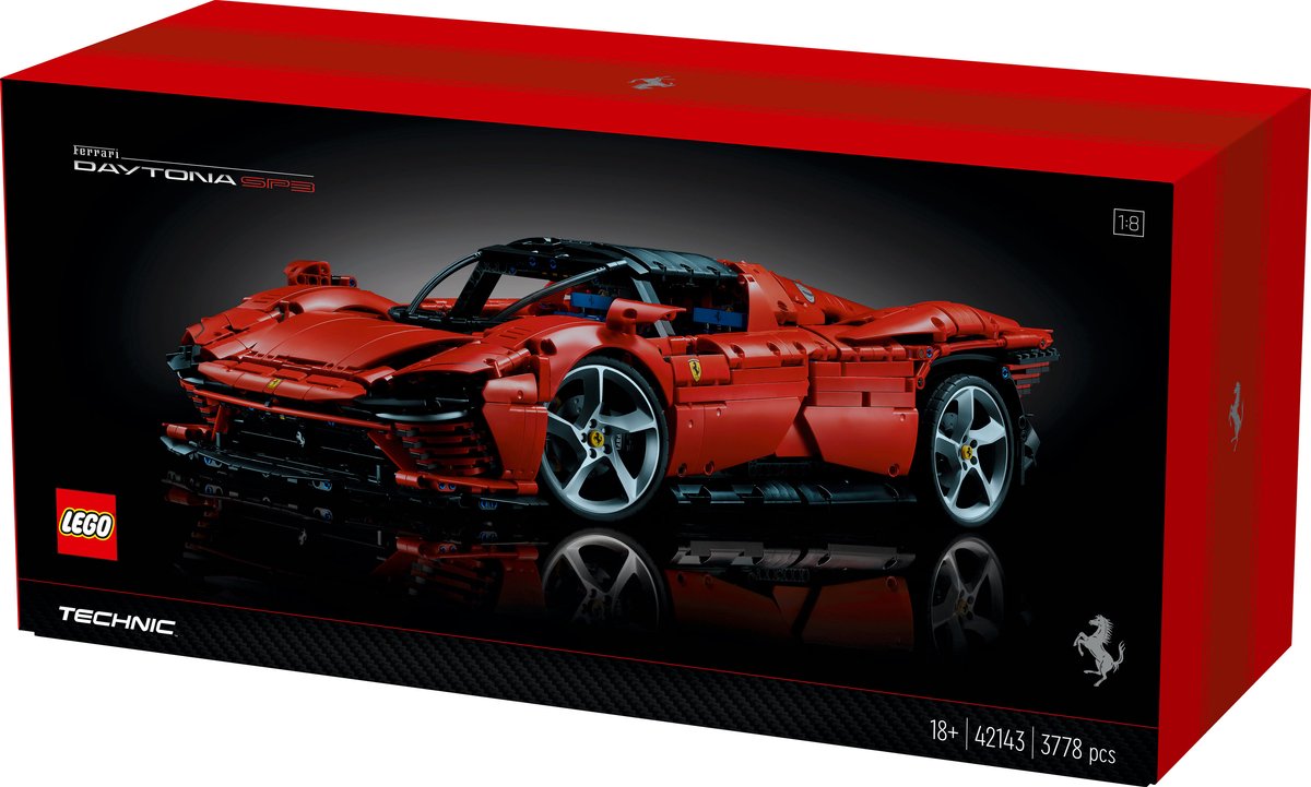 LEGO Technic Ferrari Daytona SP3 - 42143