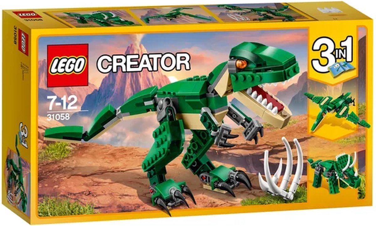 LEGO Creator Woeste Dinosaurus 3-in-1 - 31058