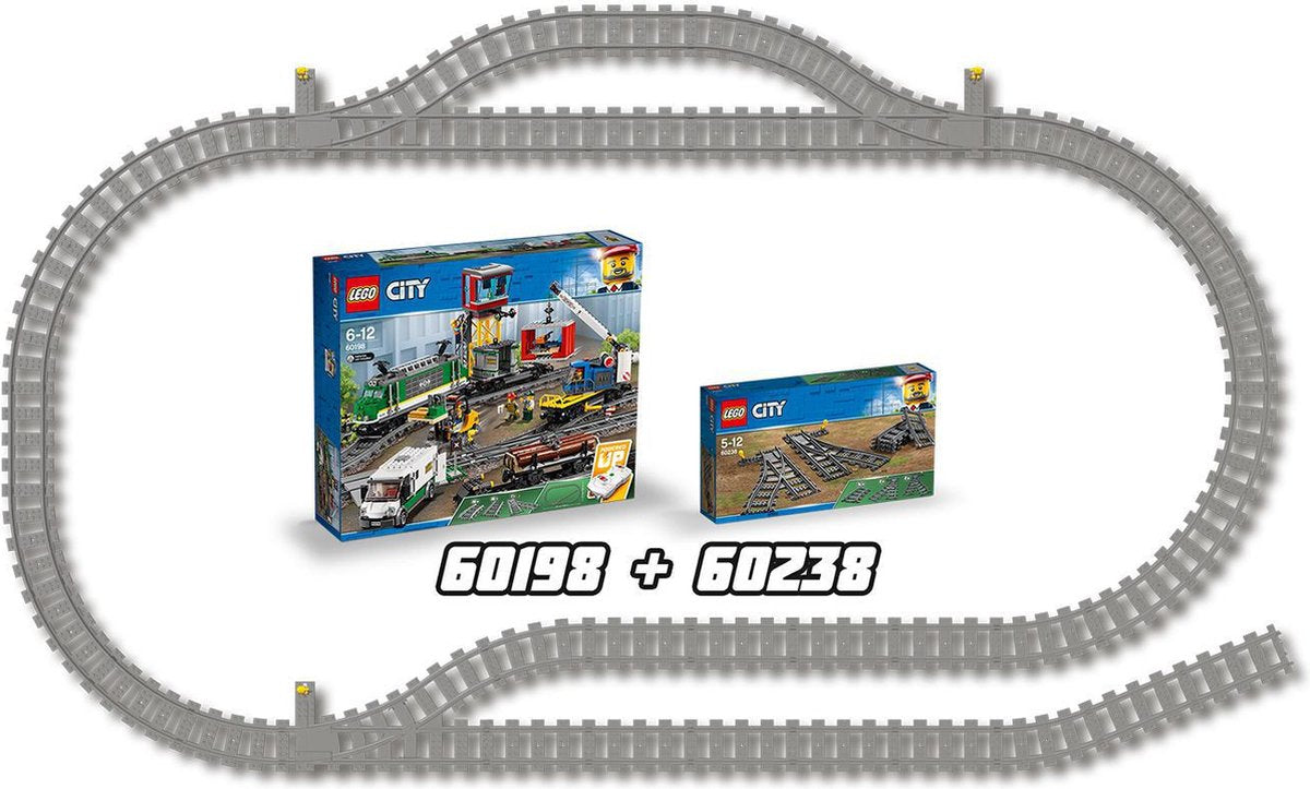 LEGO City Wissels voor Spoorbaan - 60238