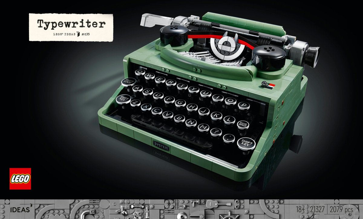 LEGO Ideas Schrijfmachine Bouwset - 21327