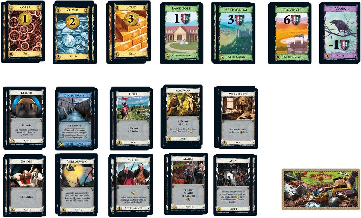 999 Games Dominion Kaartspel - Strategisch Avontuur