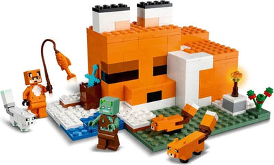 LEGO Minecraft Het Vosjeshuis Bouwspeelset - 21178