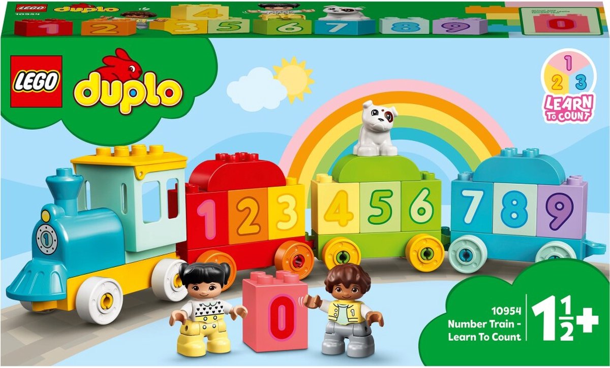 LEGO DUPLO Cijfer Trein met Speelblokken - 10954