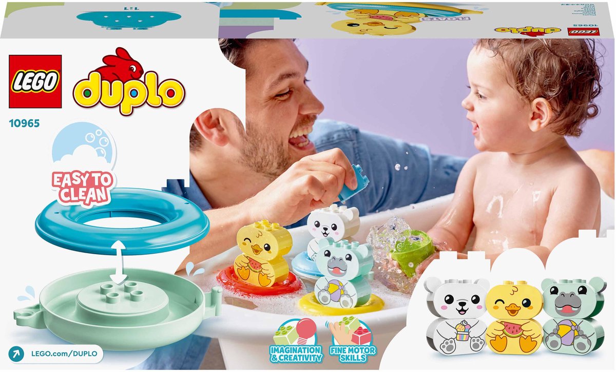 LEGO DUPLO Dierenvrienden Drijvende Treinset - 10965