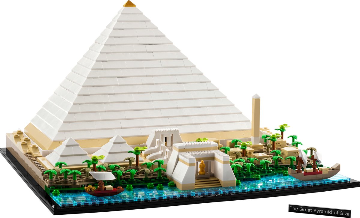 LEGO Architectuur La Grande Pyramide van Gizeh - 21058
