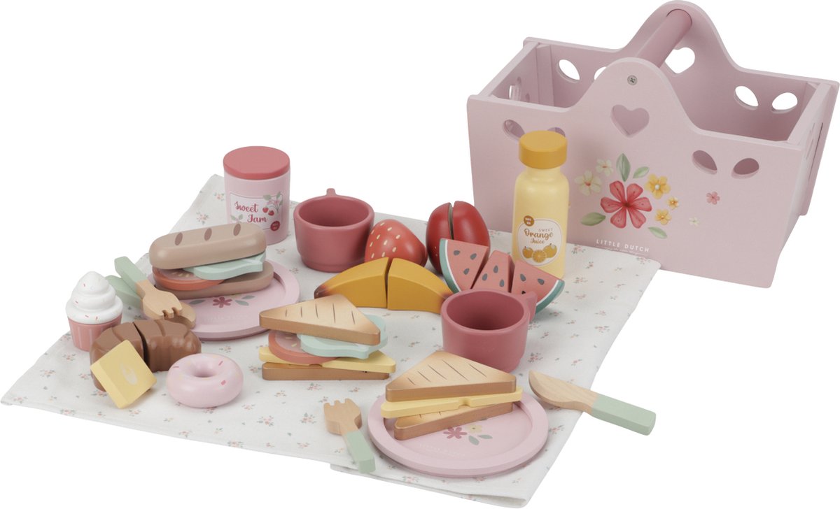 Little Dutch FSC Houten Picknickset voor Kinderen