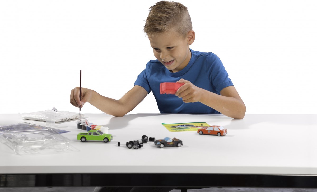 SES Creatief Giet- en Verfset - Auto's