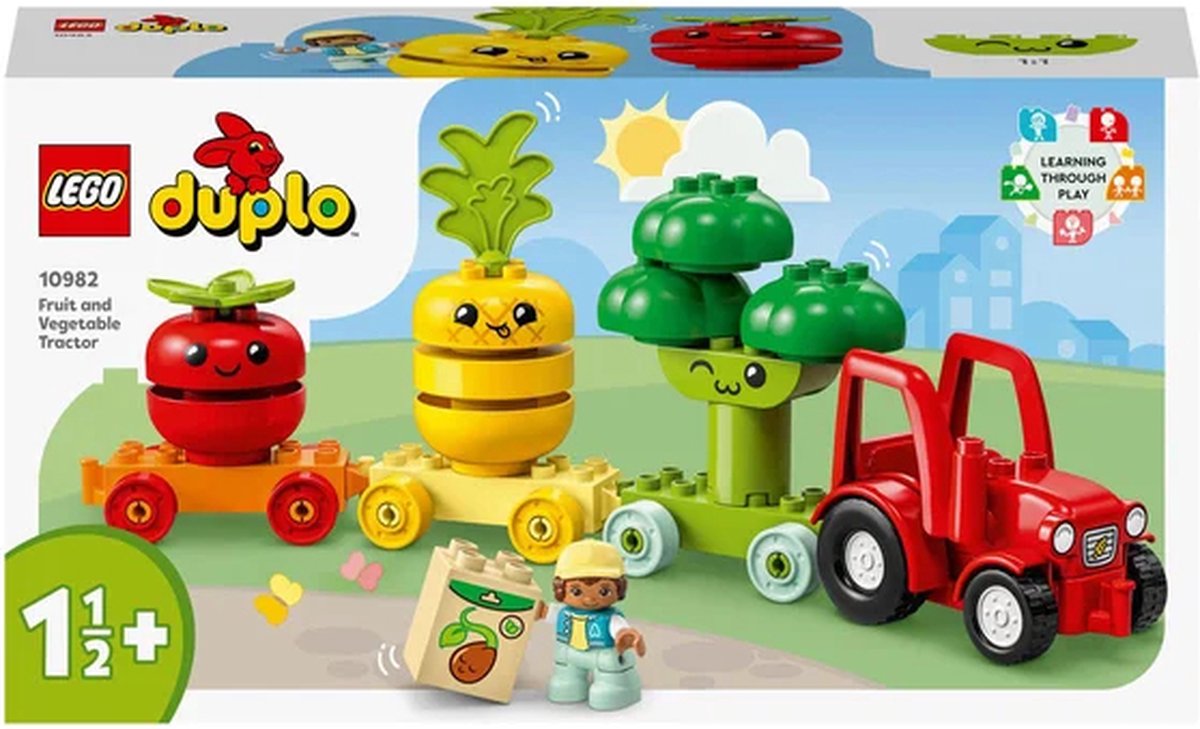 LEGO DUPLO Mijn Eerste Fruit- en Groenteset - 10982