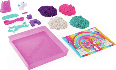 Kinetic Sand Shimmer Unicorn Kasteelset met 907g Zand