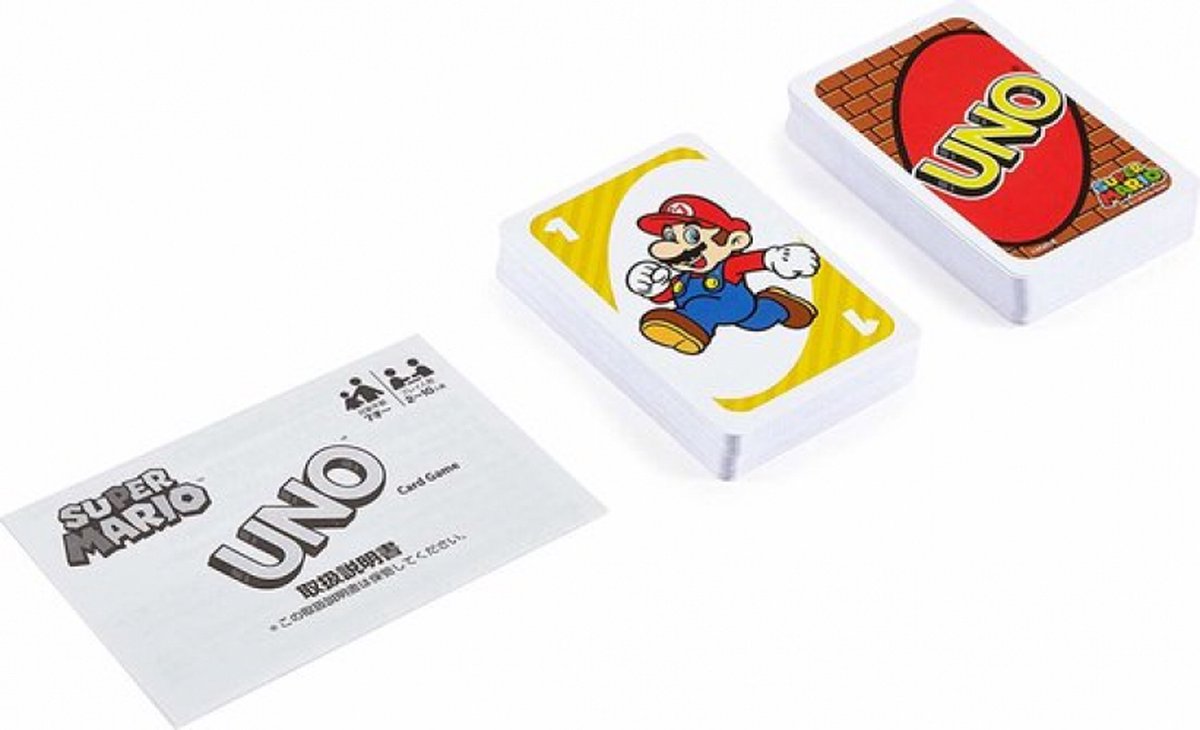 Mattel Games UNO Super Mario Bros Kaartspel