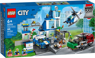 LEGO City Politiebureau met Voertuig - 60316