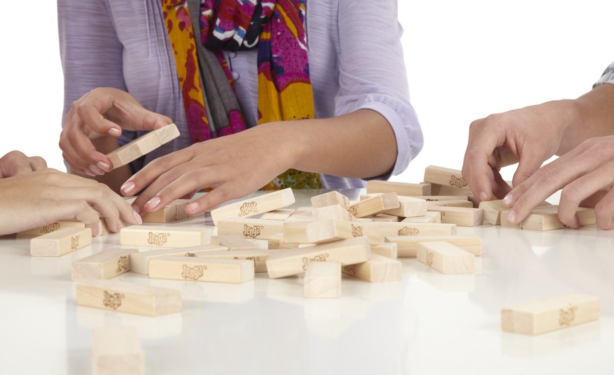 Hasbro Gaming Jenga - Houten Behendigheidsspel