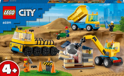 LEGO City Bouw- en Sloopvoertuigen Set - 60391