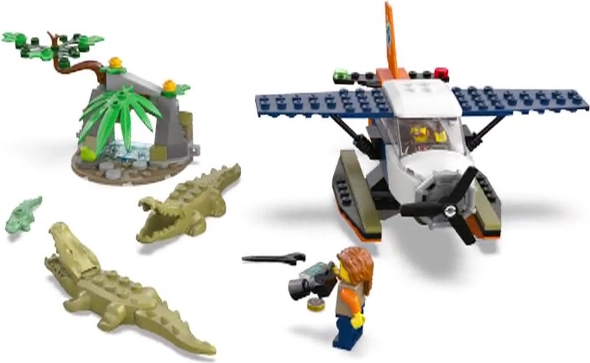 LEGO City Jungle Verkenners Watervliegtuig - 60425