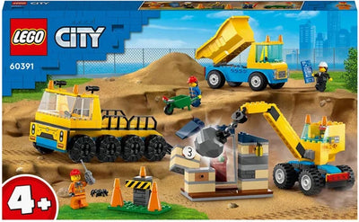 LEGO City Bouw- en Sloopvoertuigen Set - 60391