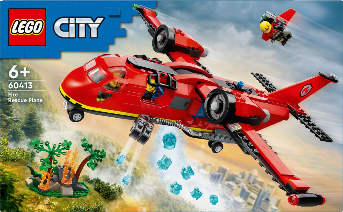 LEGO City Brandweervliegtuig Avonturen - 60413