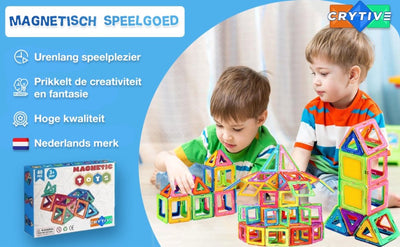 CRYTIVE Magnetisch Speelgoed Set - 40 Stuks