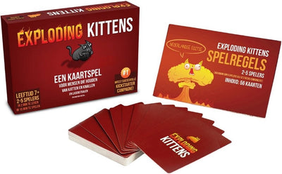 Exploding Kittens - Hilarisch Kaartspel voor het Hele Gezin