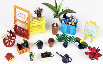 Robotime Maquette Huis van Cathy met Licht - Decoratie