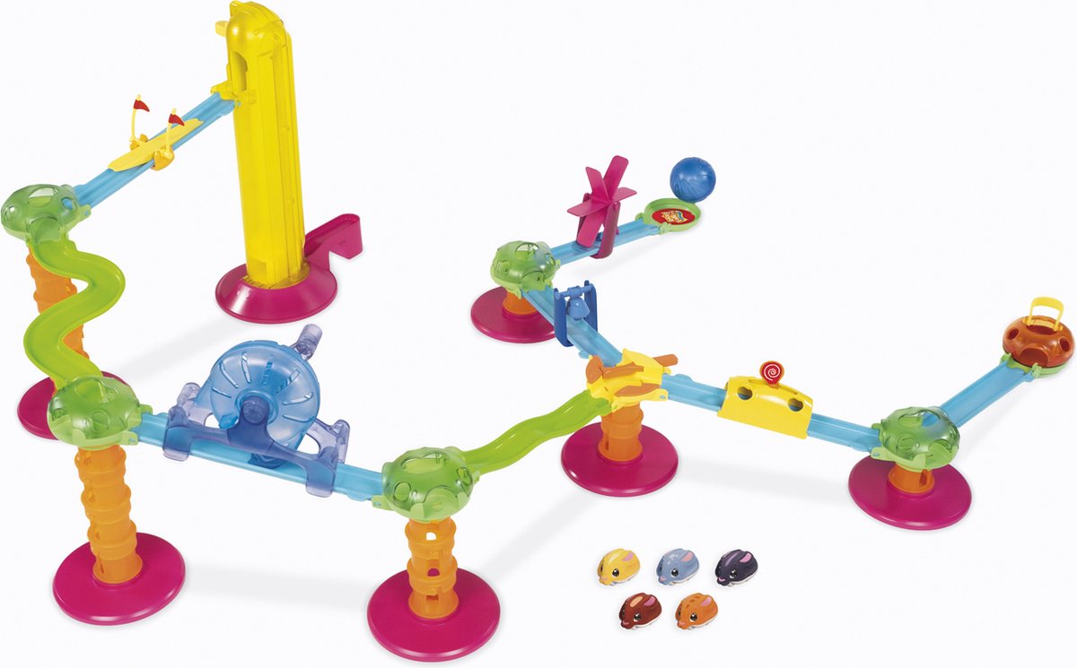Jumbo Racing Rabbits Deluxe Knikkerset voor Kinderen 3+