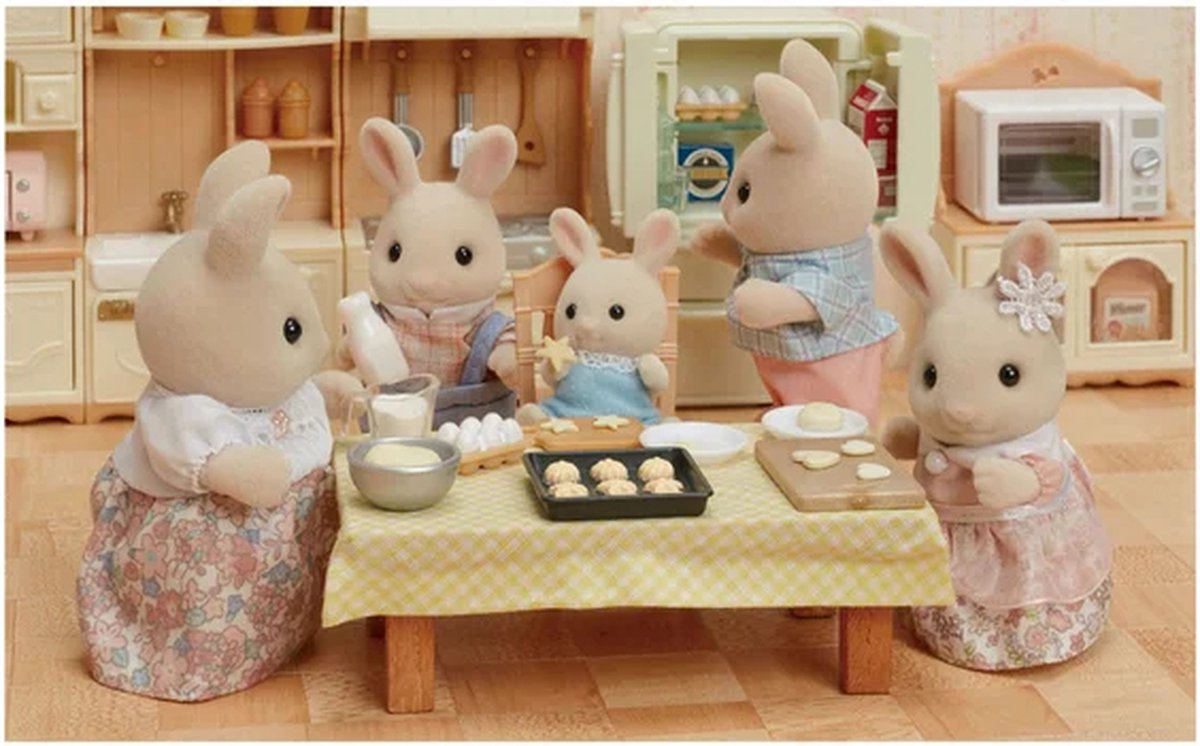 Sylvanian Families Crème Konijn Familie Set - 5706