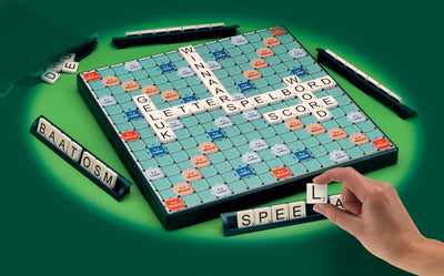 MEGABLEU Scrabble XL Gezelschapsspel - Woordplezier