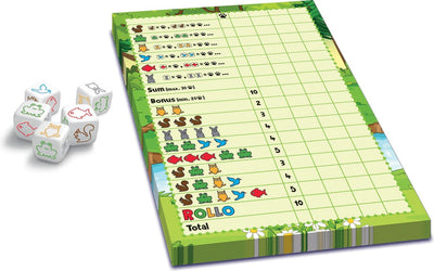 Hutch Rollo Yahtzee Dierenspel - Dobbelspel