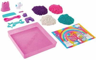 Kinetic Sand Shimmer Unicorn Kasteelset met 907g Zand