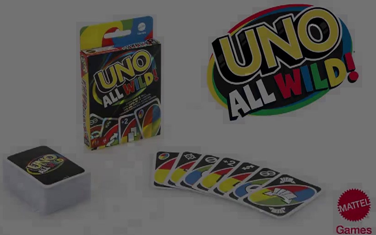 Mattel Games UNO All Wild Kaartspel