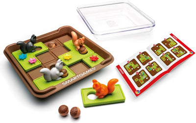 SmartGames Squirrels Go Nuts - Puzzel Uitdaging voor Kinderen