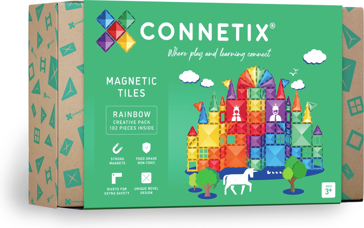 Connetix Creatieve Bouwset - 102-delig