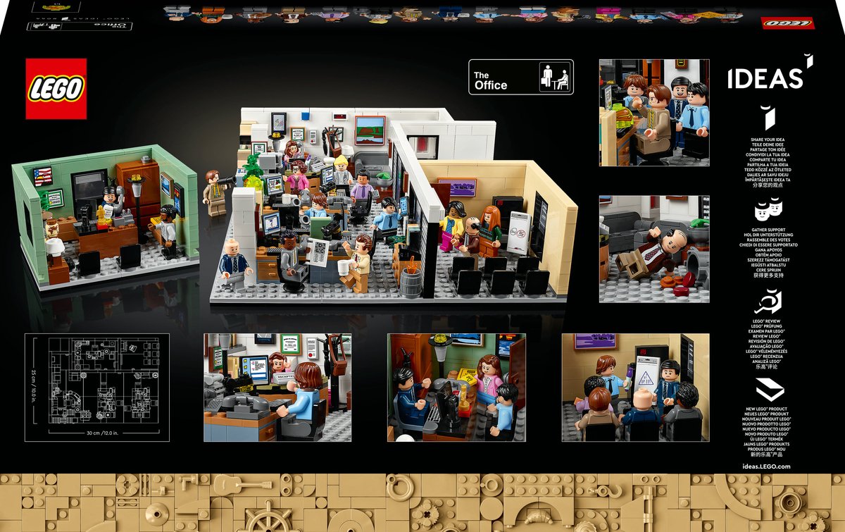 LEGO Ideas The Office Creatieve Bouwset - 21336