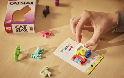 999 Games Smart Cat Stax - Puzzelspel voor Dierenliefhebbers