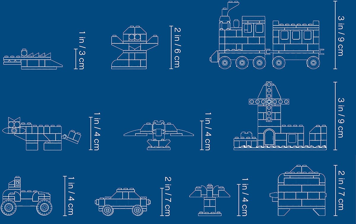 LEGO Classic Creatieve Bouwstenen Set - 10696