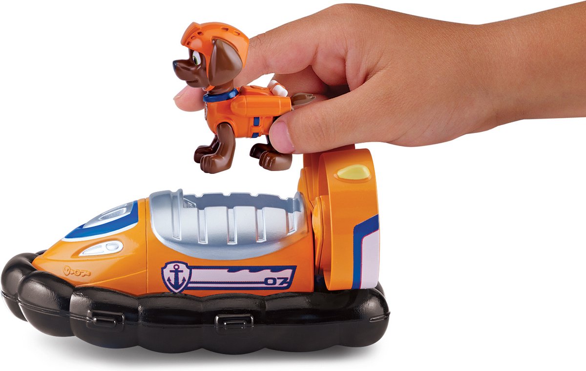 PAW Patrol Zuma's Aéroglisseur met Verzamelbare Figurine
