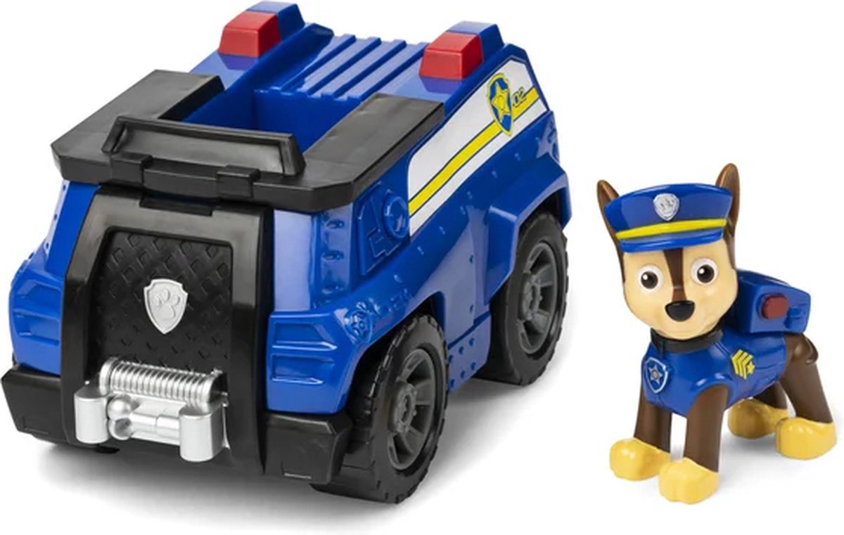 PAW Patrol Chase Politiewagen met Verzamelbare Figuur