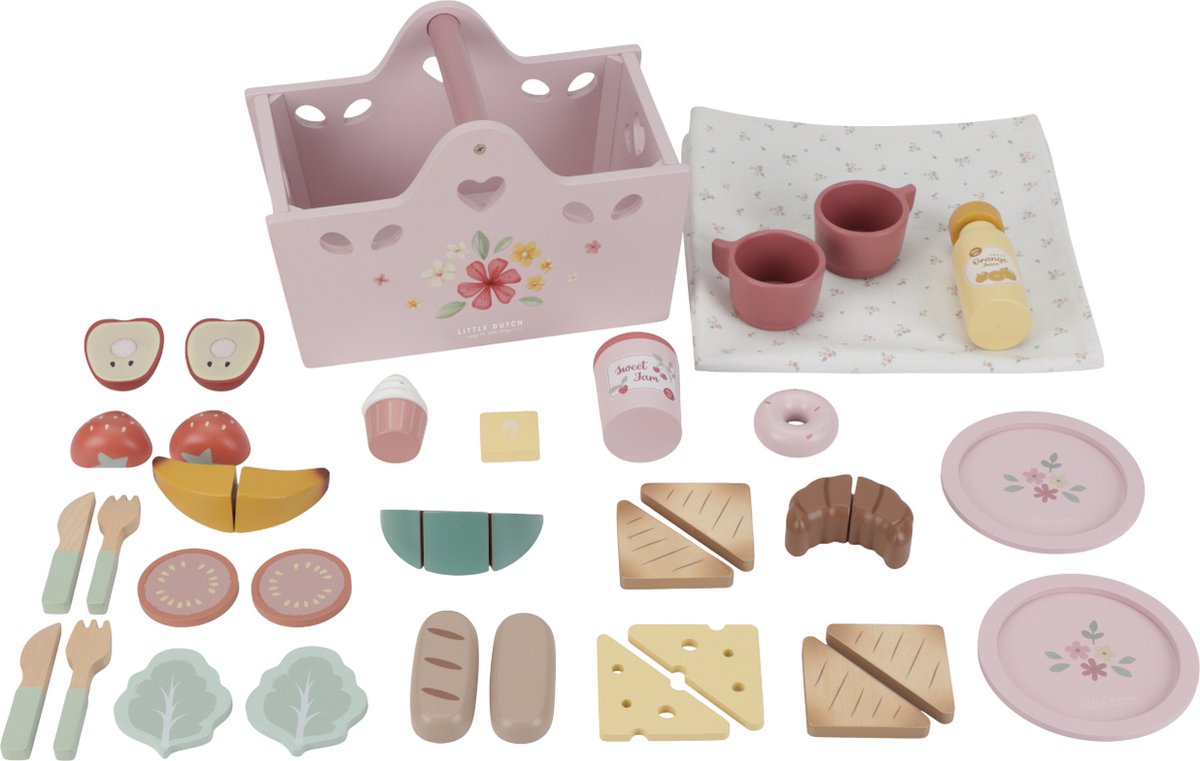 Little Dutch FSC Houten Picknickset voor Kinderen