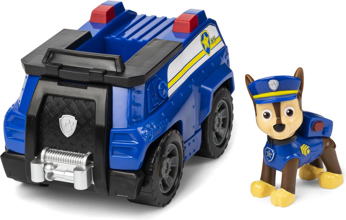PAW Patrol Chase Politiewagen met Verzamelbare Figuur