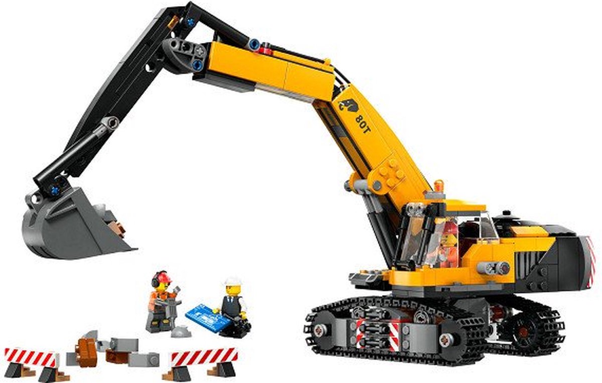 LEGO City Gele Graafmachine - 60420