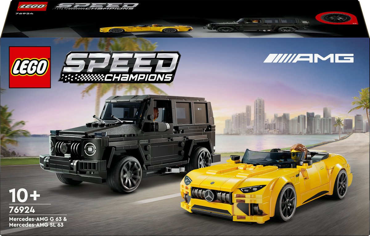 LEGO Speed Champions Mercedes-AMG G 63 & SL 63 - 76924