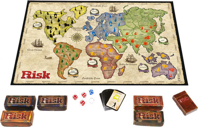 Hasbro Gaming Risk - Strategisch Bordspel Avontuur