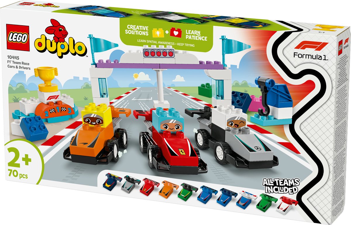 LEGO DUPLO City Raceauto's & Coureurs - 10445