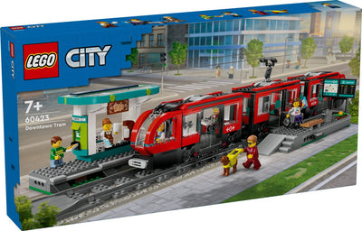 LEGO City Tram en Station - 60423