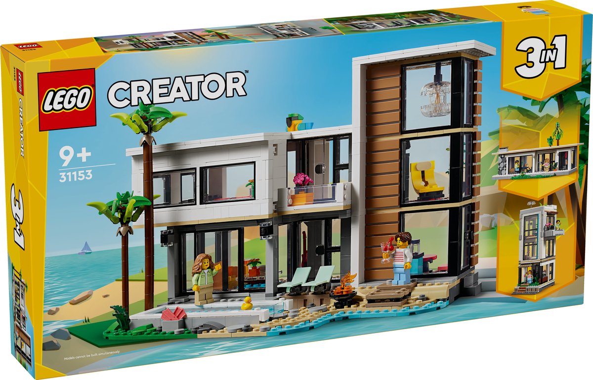 LEGO Creator 3-in-1 Moderne Woning - 31153