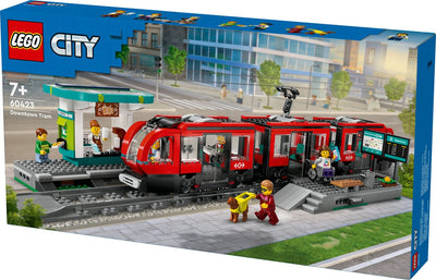 LEGO City Tram en Station - 60423