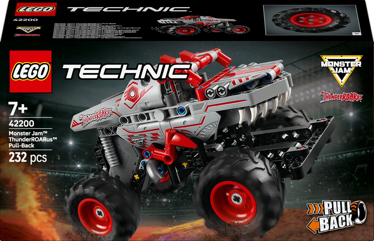 LEGO Technic Monster Jam™ ThunderROARus™ Truck - 42200