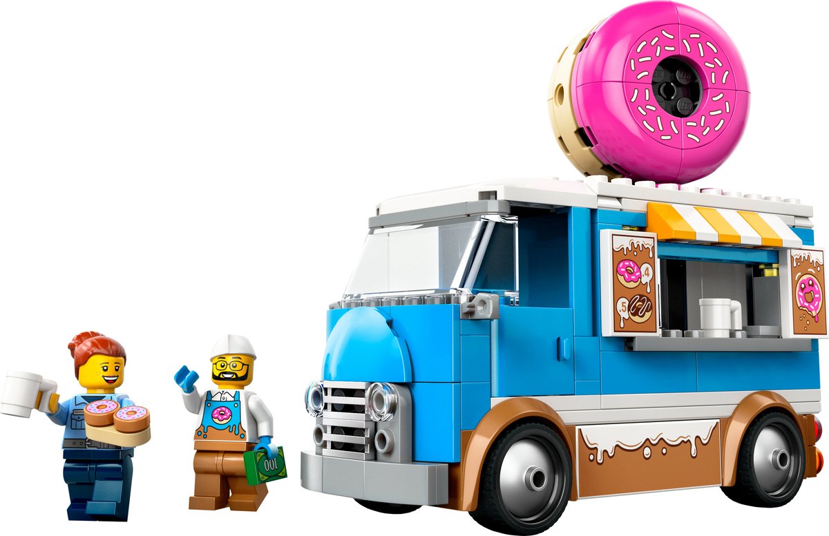 LEGO City Donutkraam op Wielen - 60452