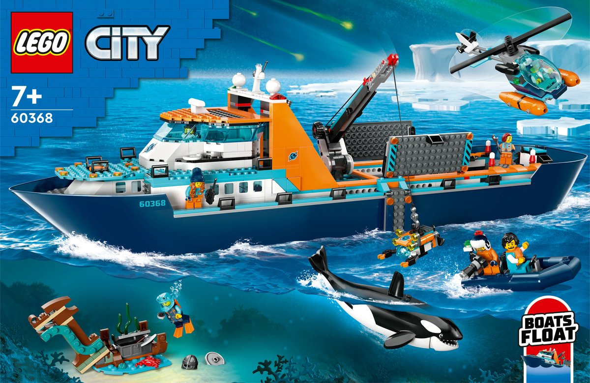 LEGO City Poolonderzoeksschip - 60368