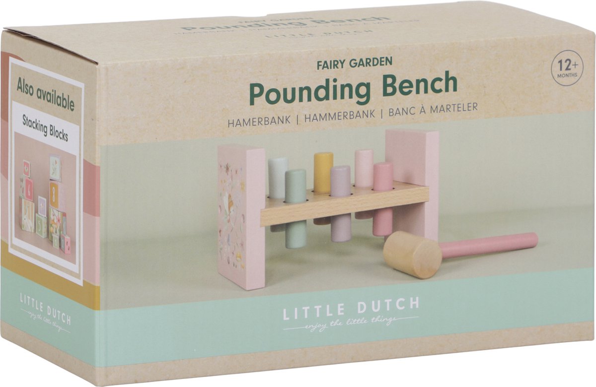 Little Dutch Houten Hamerbank - Fairy Garden FSC